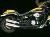 Highway Hawk H651-091 Výfuky Flat Track Honda VT750C2 ACE